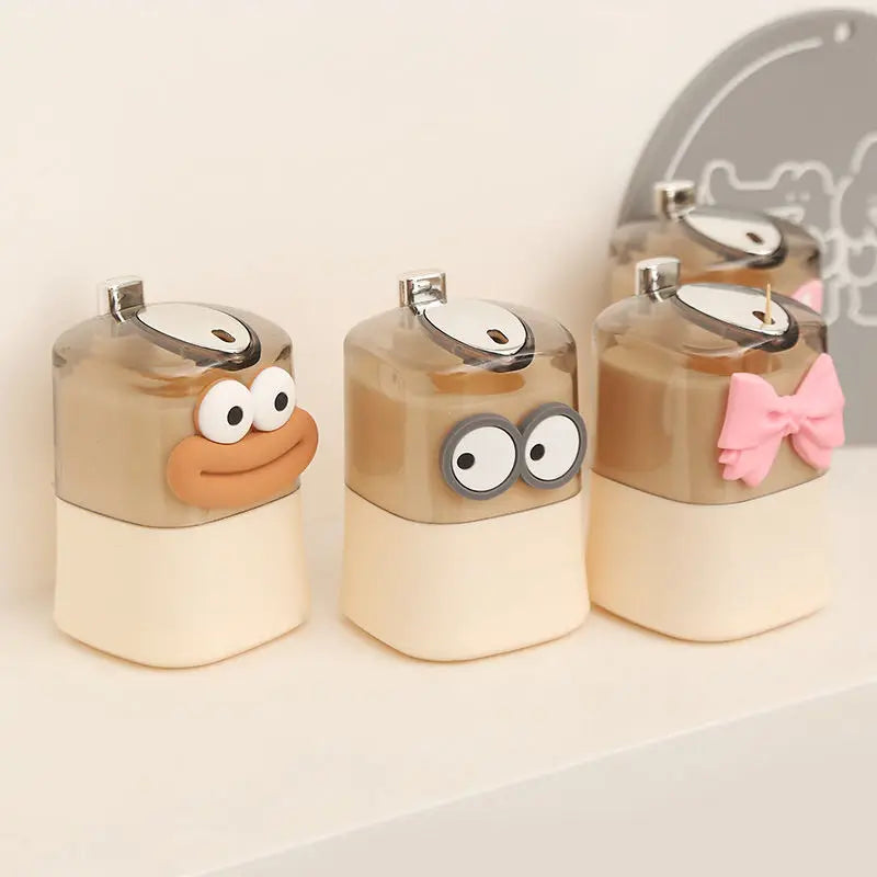 Cute Automatic Pop-Up Toothpick Holder Dispenser | Cartoon Toothpick Dispenser Babs