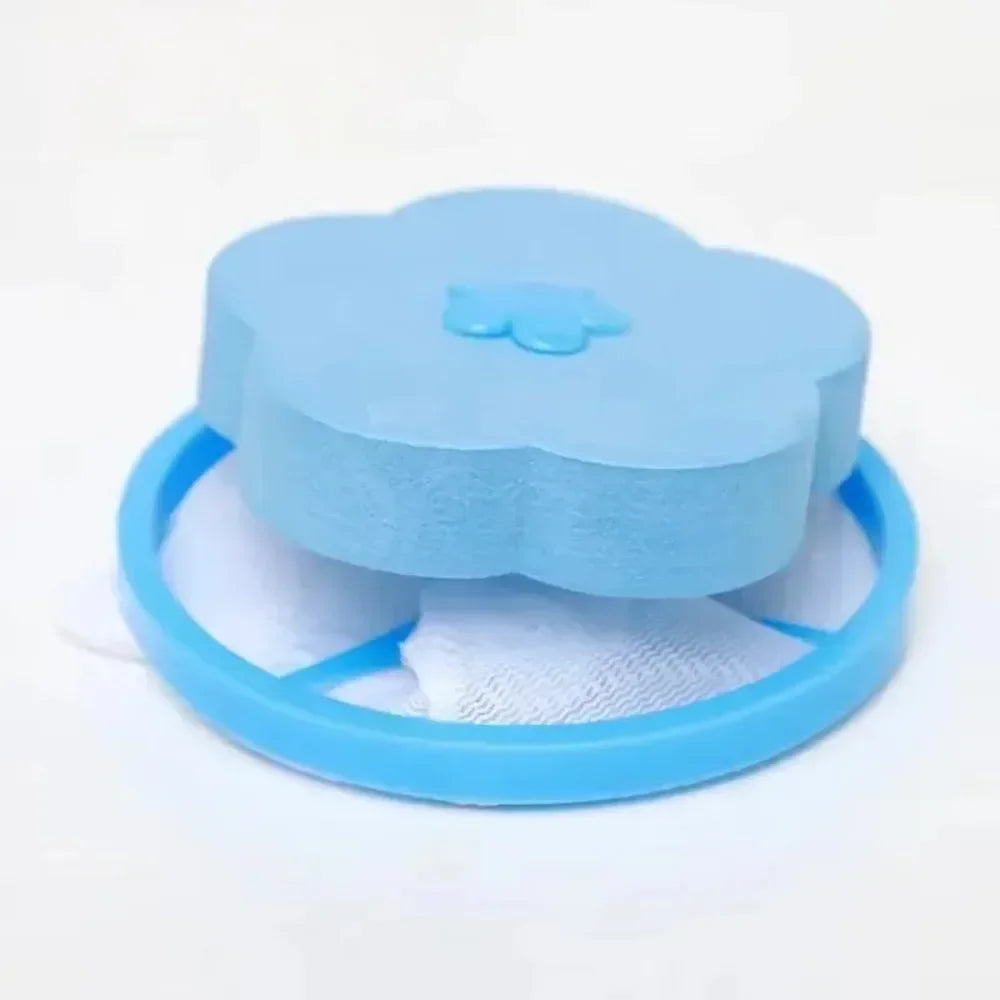 Reusable Washing Machine Lint & Pet Hair Catcher Filter Bag Laundry Filter Bag Babs Blue