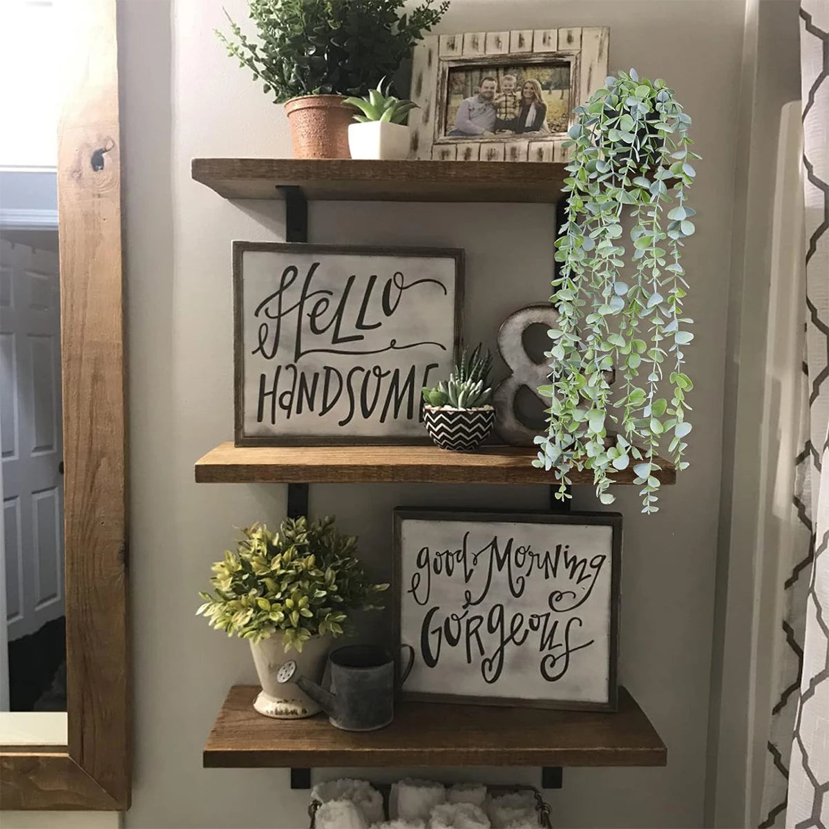 Artificial Ivy & Eucalyptus Vine – Wedding & Home Decor Artificial Greenery Vine Babs