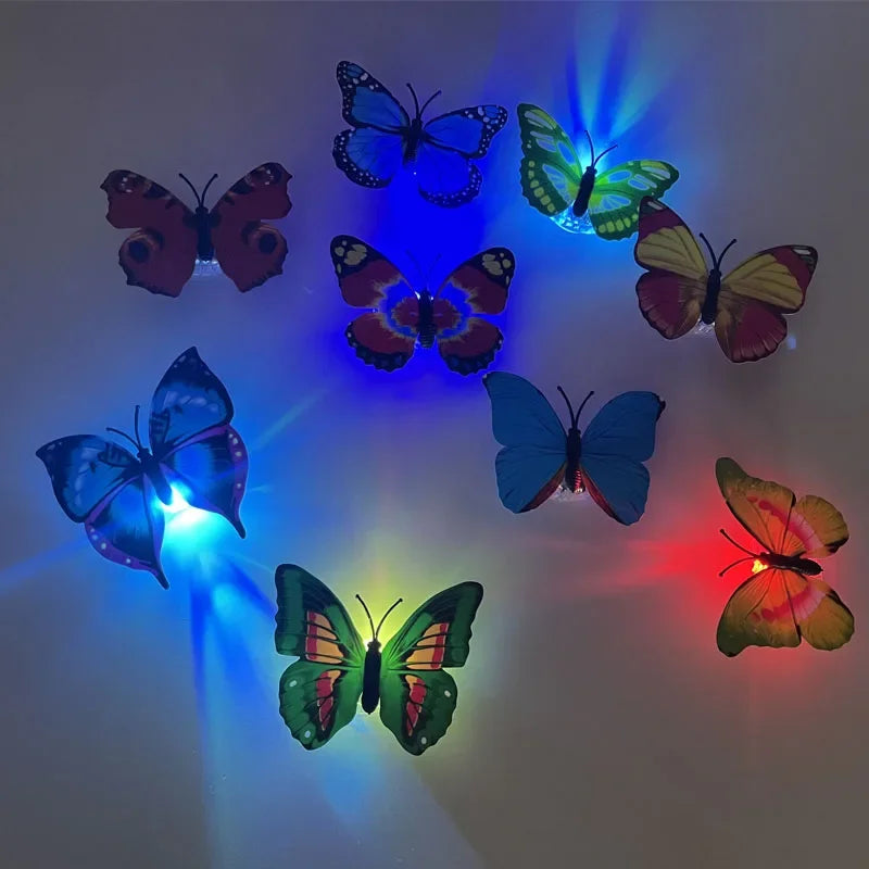 Flashing Butterfly Hair Clips – LED Party & Cosplay Accessory LED Hair Clips Babs