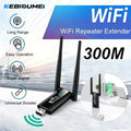 KEBIDUME 300Mbps USB WiFi Repeater & 2.4G Signal Booster USB WiFi Repeater Babs Default Title