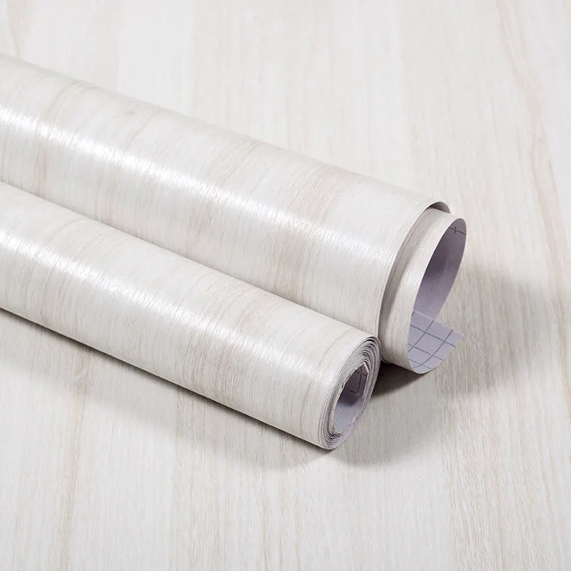 Waterproof Wood Grain Self-Adhesive Vinyl Contact Paper Roll Vinyl Contact Paper Babs