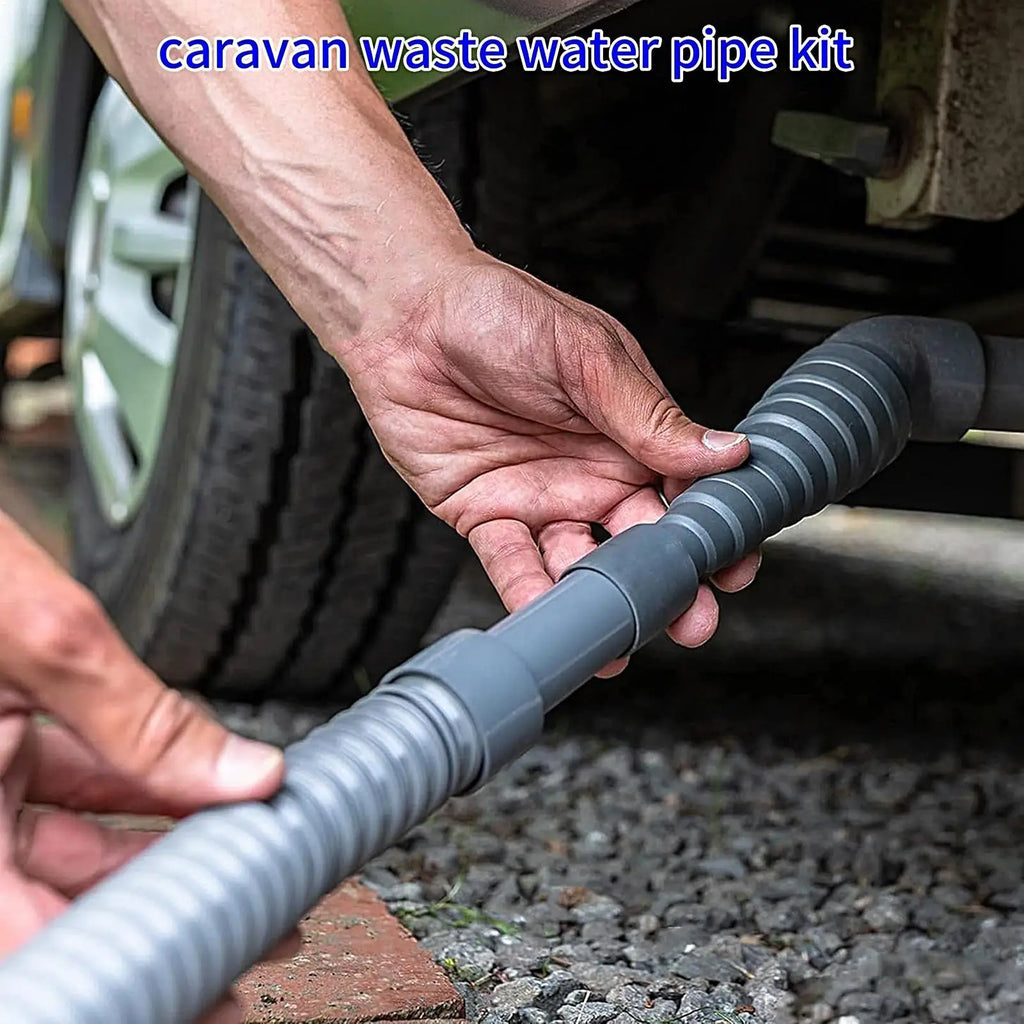 Foldable RV Sewer Hose Kit 3/4/5m Leakproof – Caravan Trailer RV Sewer Hose Kit Babs