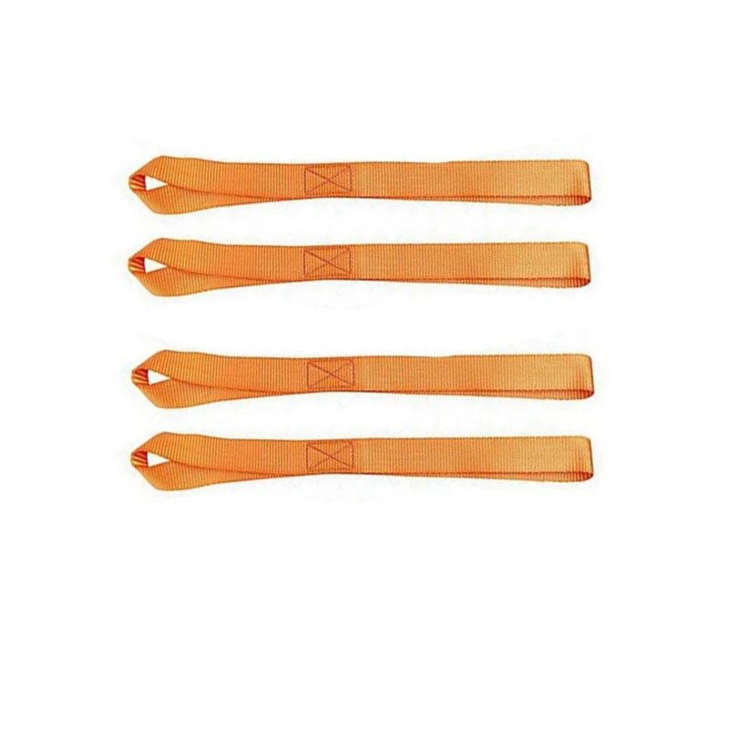 Soft Loop Tie Down Straps – ATV, Motorcycle & Dirt Bike Tie Down Straps Babs Orange-4Pcs