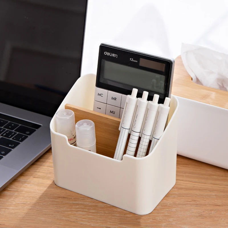 Remote Control Organizer Box – Multipurpose Desktop Storage Desktop Storage Organizer Babs