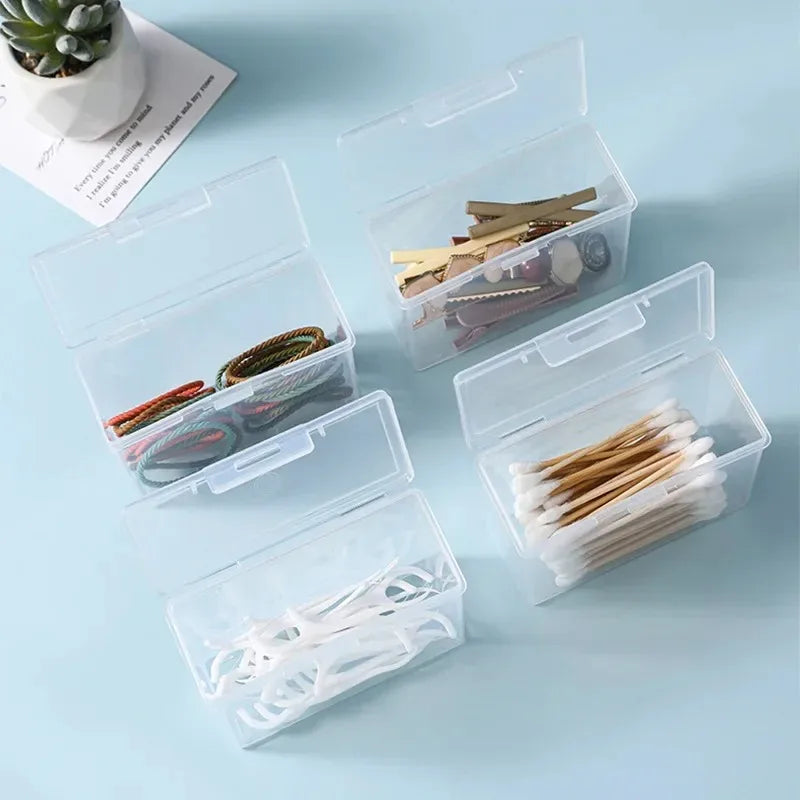 Rectangular Plastic Storage Box Drawer 5PCS Card Organizer Plastic Storage Box Babs