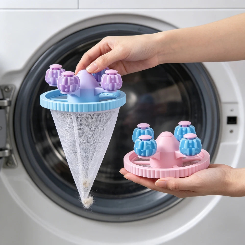 3-Pack Washing Machine Lint Filter & Laundry Ball Catcher Laundry Lint Filter Babs