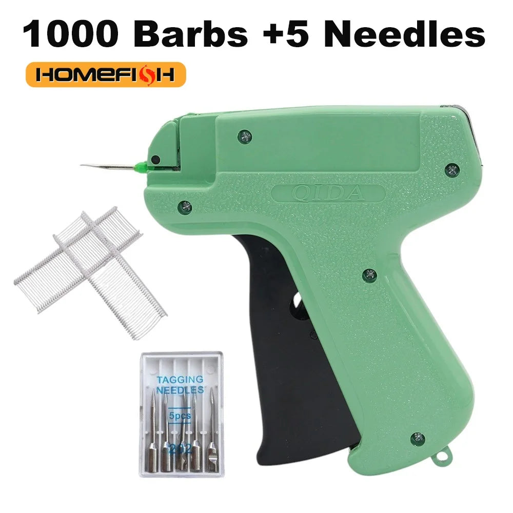 Apparel Tagging Gun Kit – 1000 Barbs & 5 Needles Included Apparel Tagging Gun Babs