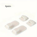 Nail-Free Adhesive Hooks – Strong Traceless Wall Hooks Adhesive Wall Hooks Babs 6pairs