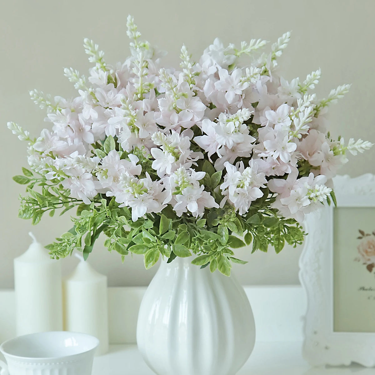 Silk Artificial Flower Bouquet – Wedding & Home Décor Artificial Flower Bouquet Babs