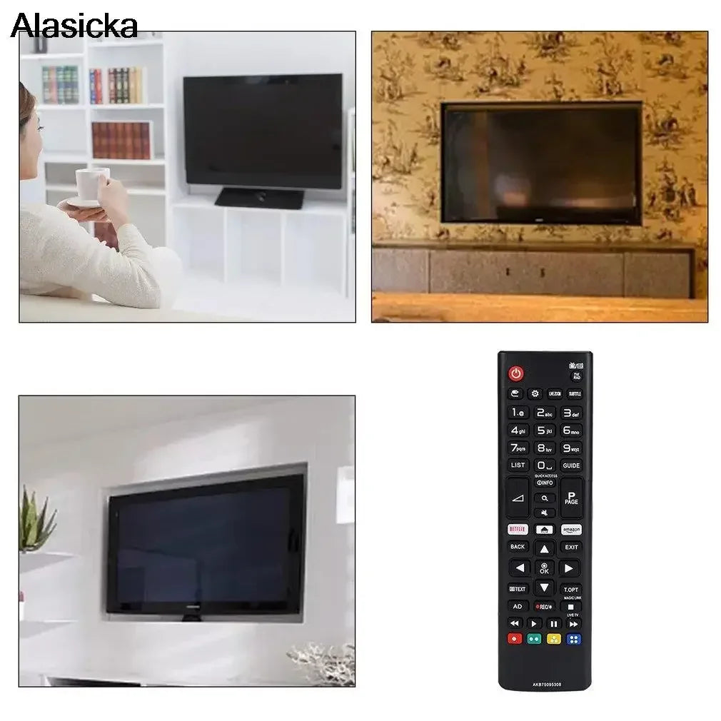 AKB75095308 Smart TV Replacement Remote – Up to 10m Range TV Remote Control Babs