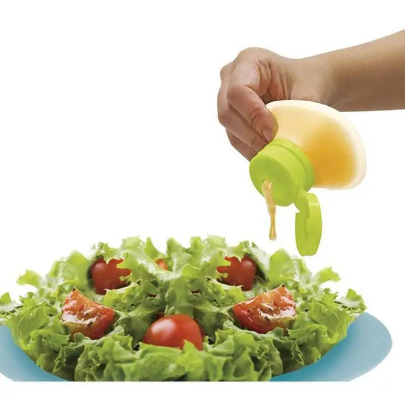 Silicone Sauce Bottle Squeezer – Portable Mini Condiment Dispenser Condiment Dispenser Babs