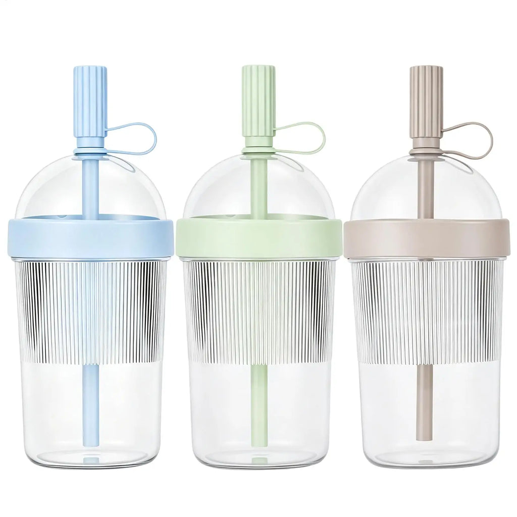 Reusable Coffee Cup with Lid & Straw – Travel & Office Reusable Travel Cup Babs