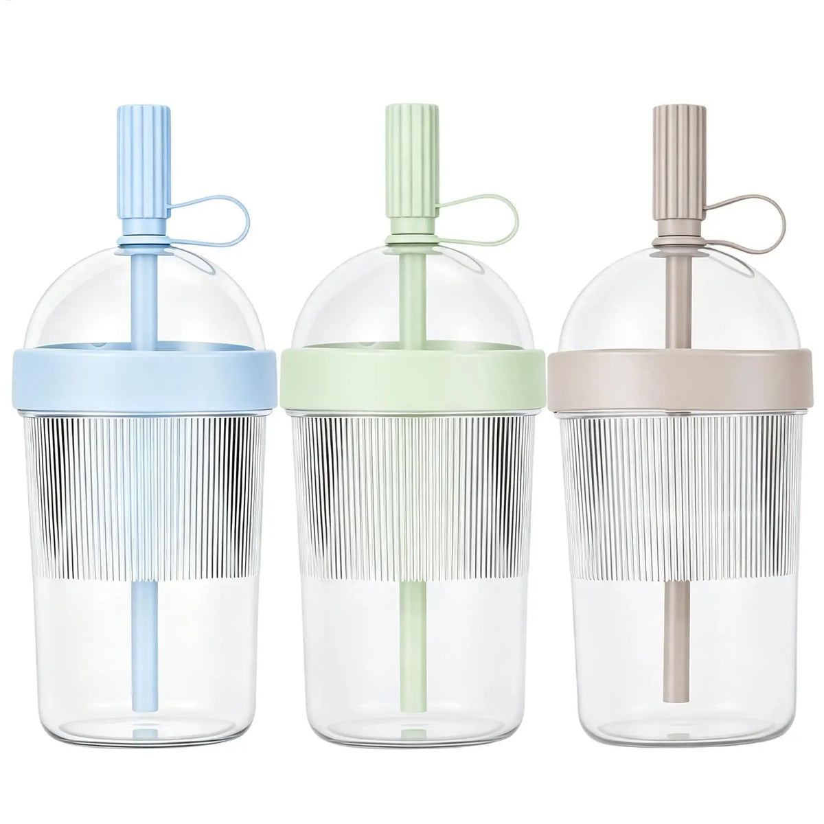 Reusable Coffee Cup with Lid & Straw – Travel & Office Use Reusable Drinking Cup Babs