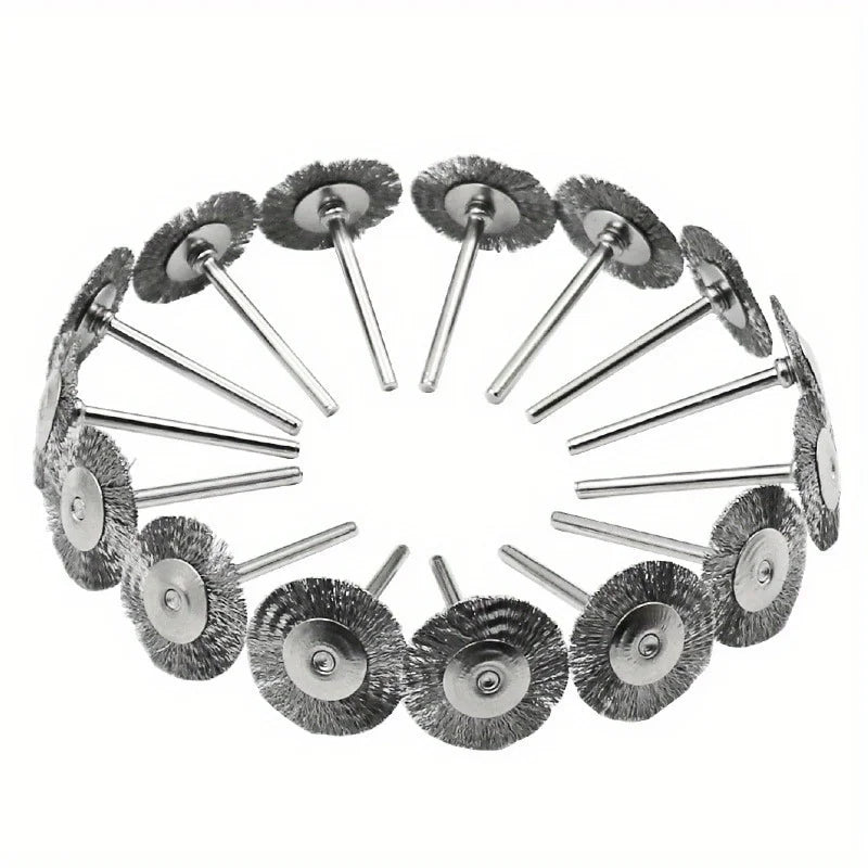 45pcs Mini Rotary Wire Brush Set for Drill & Rotary Tools Rotary Tool Accessories Babs