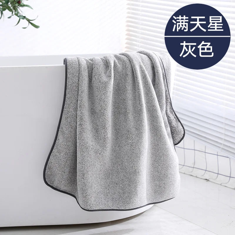 Bamboo Charcoal Fiber Bath Towel – Soft, Absorbent & Lint-Free Bath Towel Babs
