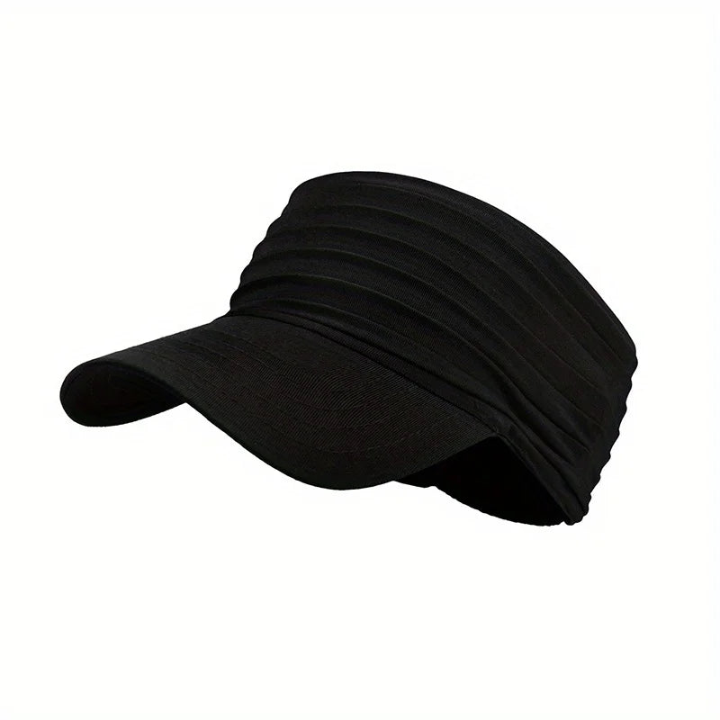 Quick-Dry Open-Top Sun Hat – Unisex Sports Cap Sports Sun Hat Babs Black