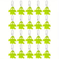 20-Piece Reflective Keychain Set – Halloween Party Accessories Reflective Keychain Set Babs light green