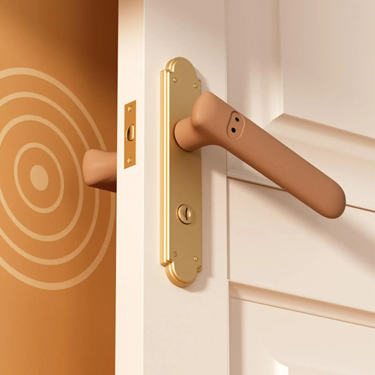 Silicone Door Handle Cover – Anti-Slip, Anti-Static & Kid-Safe Door Handle Cover Babs