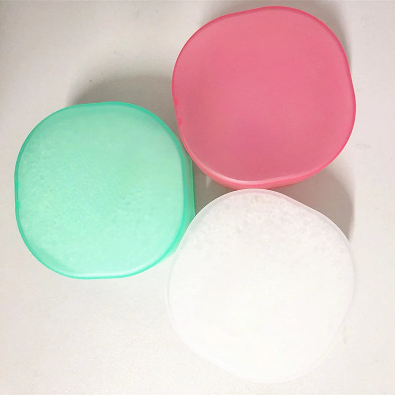 Portable Travel Soap Dish with Lid & Sponge | Soap Case Travel Soap Dish Babs