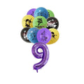 Video Game Birthday Party Supplies – Tableware, Balloons & Decor Party Tableware Set Babs 19pcs balloons-9