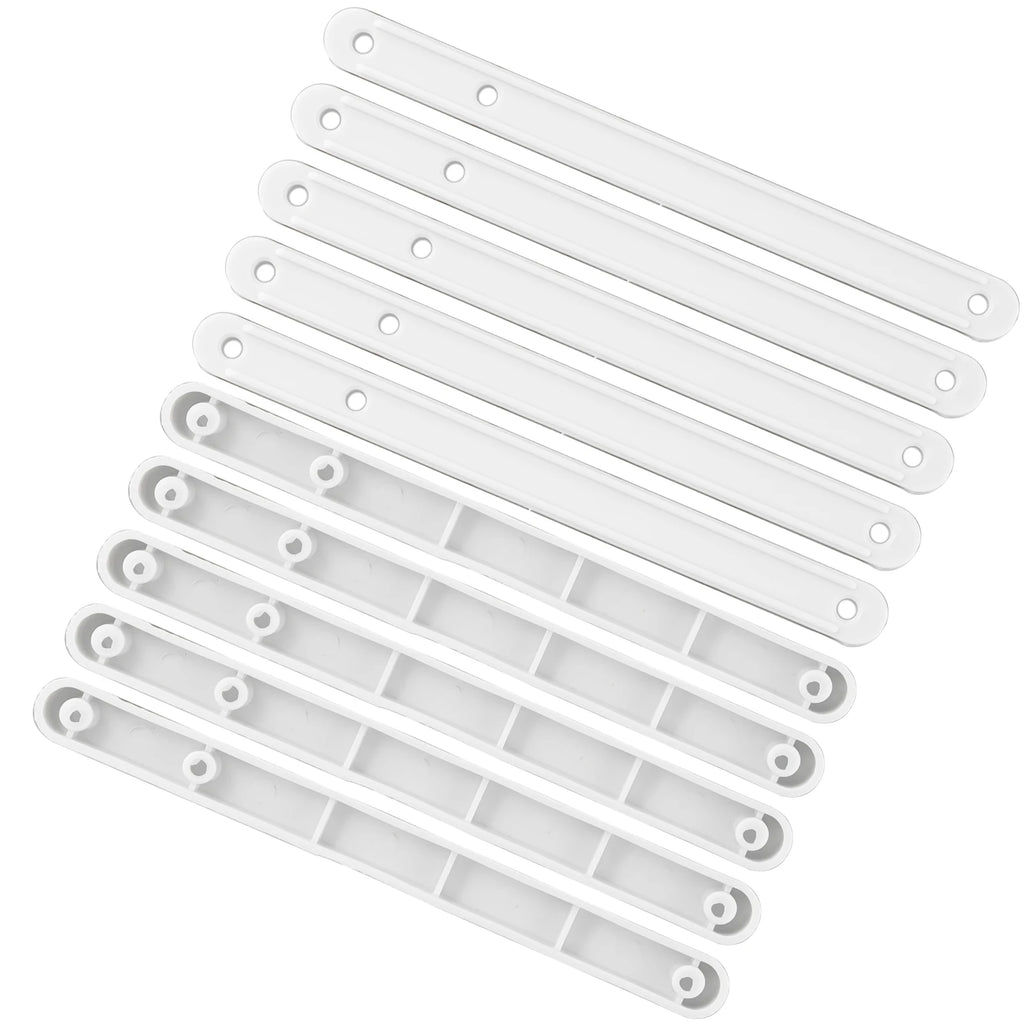 10pcs Plastic Drawer Slides 180/235/298mm – Furniture Guide Rails Drawer Slides Babs