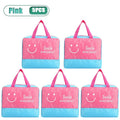Women's Waterproof Dry Bag 15L – Beach Swim Gym Duffle Waterproof Swim Bag Babs Pink-5PCS