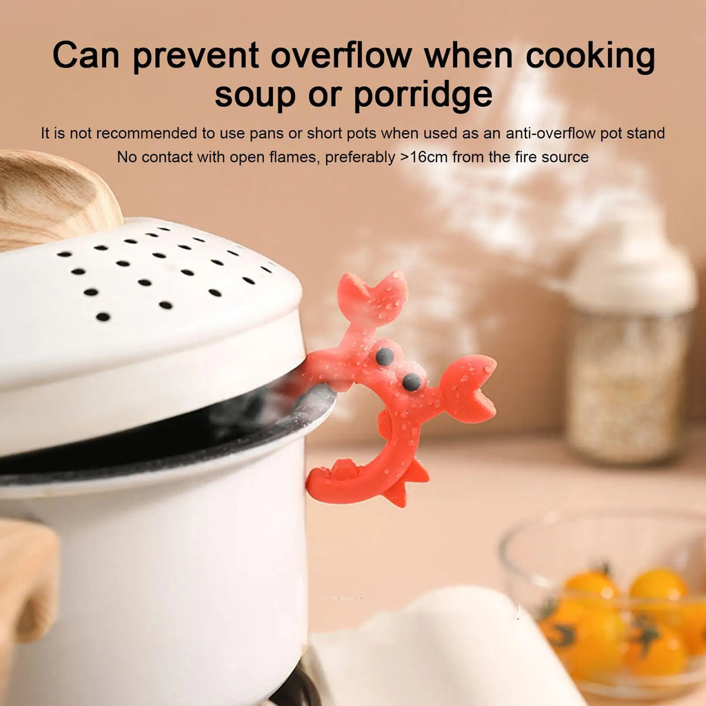 Crab Silicone Utensil Rest – Spoon & Spatula Holder Silicone Utensil Rest Babs