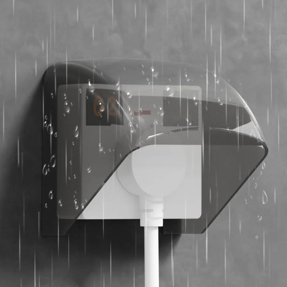 86 Type Waterproof Socket Cover – Outdoor Switch Protective Box Socket Protective Cover Babs