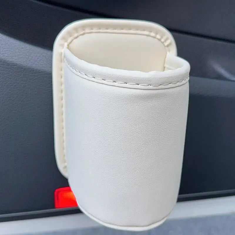 Leather Car Door Cup Holder & Back Seat Drink Organizer Car Cup Holder Babs