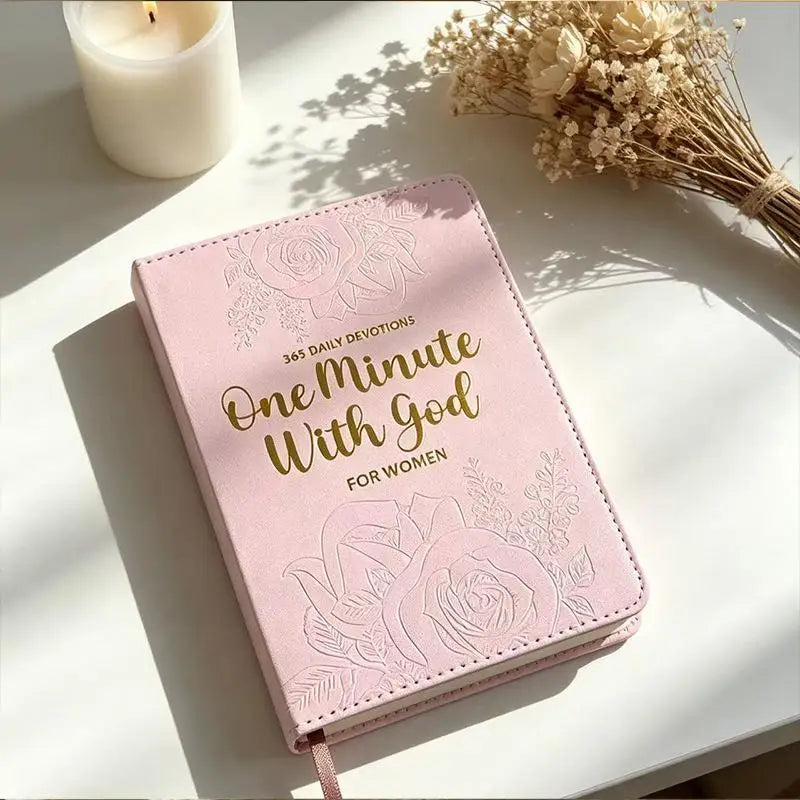 365-Day Prayer Leather Journal – Devotional Notebook for Women Devotional Prayer Journal Babs