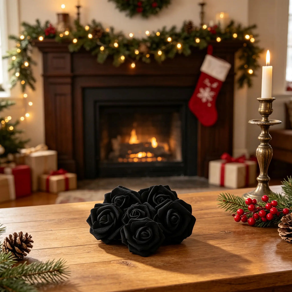 Artificial Foam Rose Heads for Wedding, Holiday & DIY Decor Artificial Flower Heads Babs