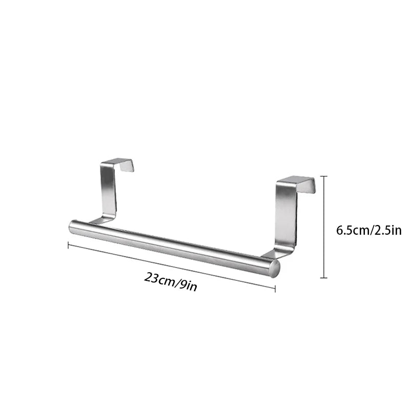 Stainless Steel Under-Sink Towel Rack & Organizer Under-Sink Towel Rack Babs 1 S-23x6.5cm