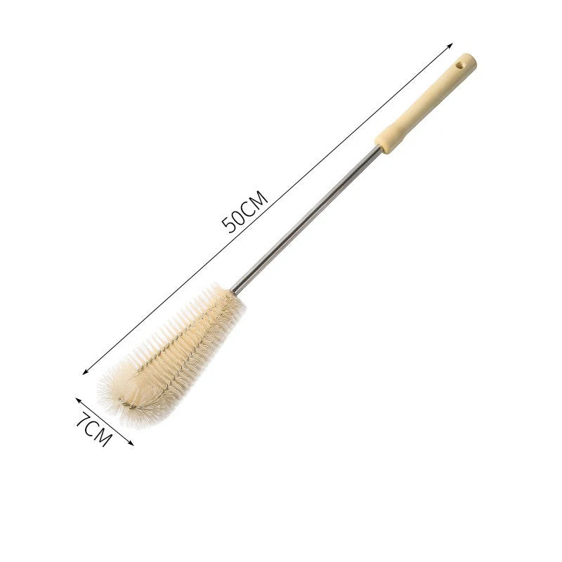 Wooden Long Handle Bottle Cleaning Brush – Eco-Friendly Bottle Cleaning Brush Babs 1pcs-XL