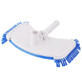 Curved Pool Vacuum Suction Head with Side Brush | Pool Cleaner Pool Vacuum Brush Babs Blue One Size