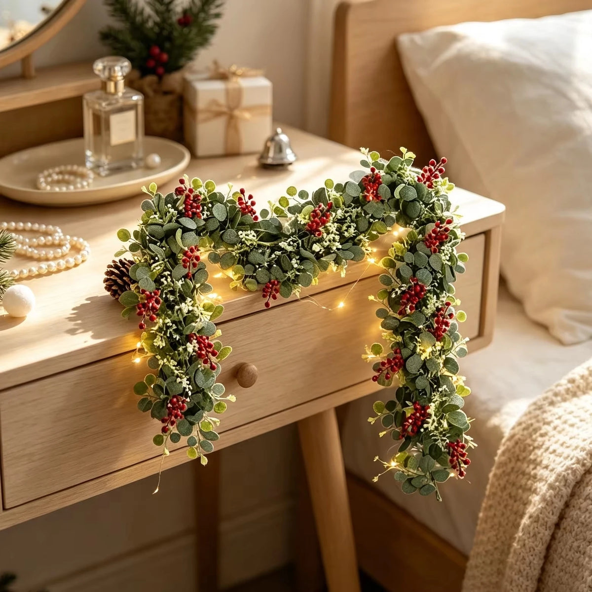 Artificial Greenery Vine Garland – Wedding & Holiday Decor Artificial Vine Garland Babs