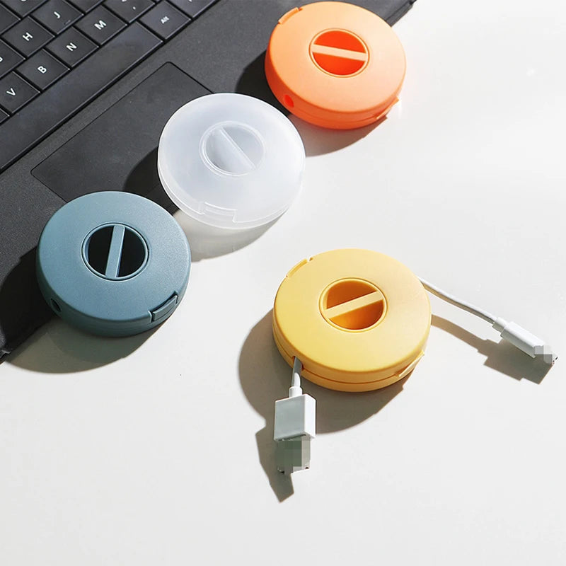 Rotatable Desktop Storage Box | Cable & Accessory Organizer Desktop Storage Organizer Babs