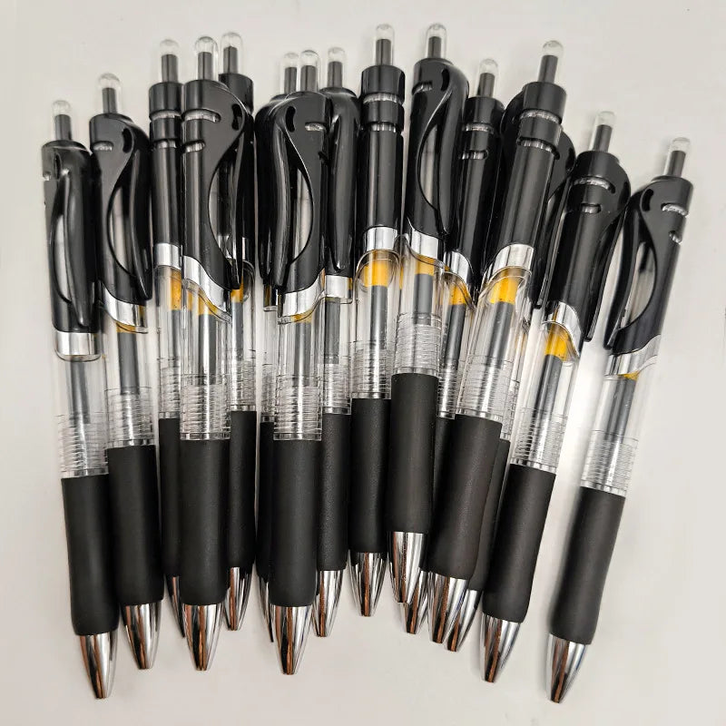 23-Piece Retractable Gel Ink Pen Set 0.5mm – Black Blue Red Gel Ink Pen Set Babs A1