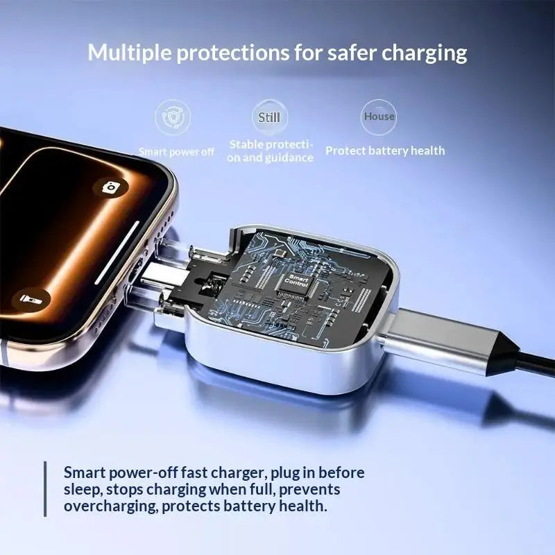 HUXUAN 140W USB-C Fast Charger with Smart Safety Protection USB-C Fast Charger Babs