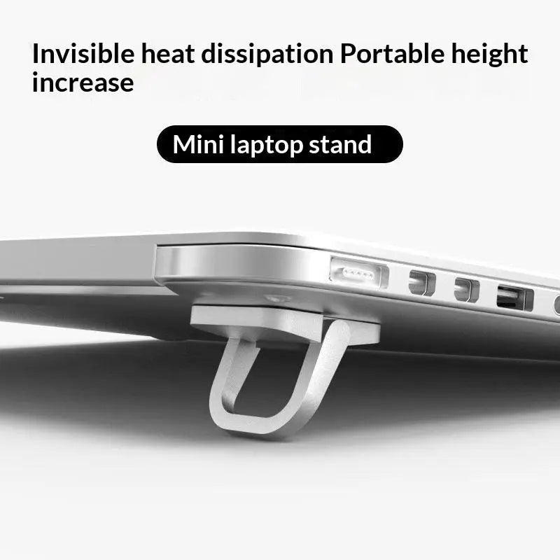 Mini Foldable Laptop Stand Legs – Invisible Riser & Keyboard Holder Laptop Stand Babs