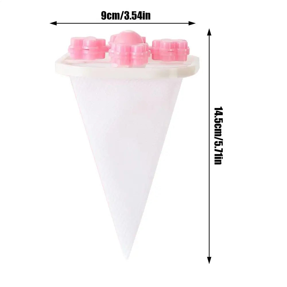 Reusable Washing Machine Lint & Pet Hair Catcher Filter Laundry Lint Catcher Babs Pink