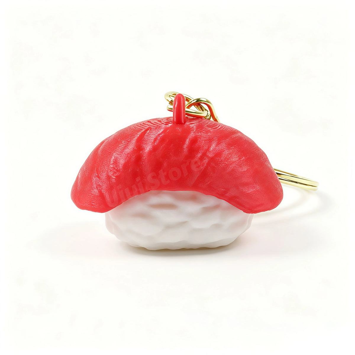 Sushi 3D Printed Clicker Keychain – Cute Fidget Bag Charm Gift Fidget Clicker Keychain Babs 1pc 2