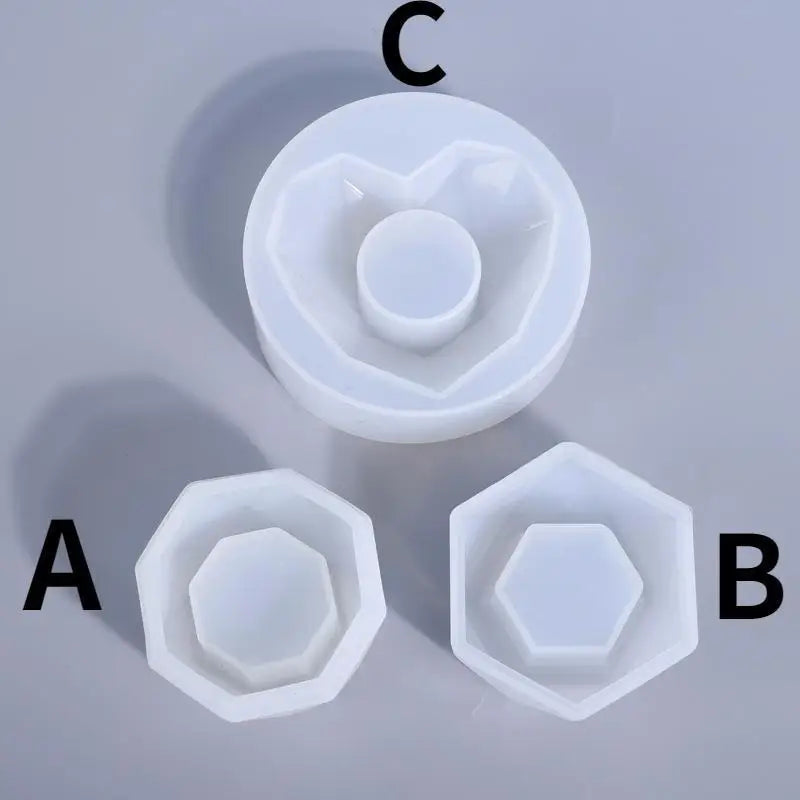 3D Succulent Silicone Mold – Resin, Cement, Candle & Soap Silicone Craft Mold Babs A