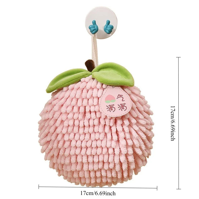 Fruit Hanging Hand Towel – Absorbent Quick-Dry Microfiber Hanging Hand Towel Babs