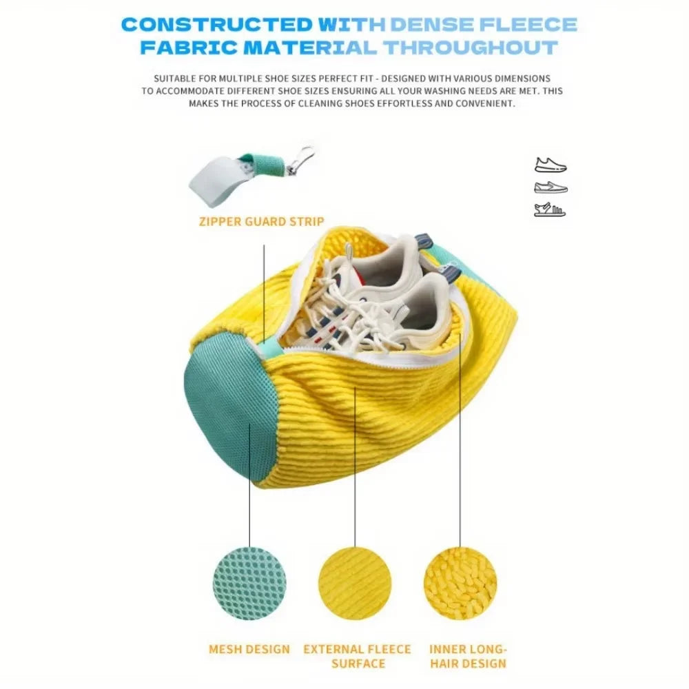 Shoe Washing Machine Bag – Reusable Sneaker Laundry Bag Shoe Laundry Bag Babs
