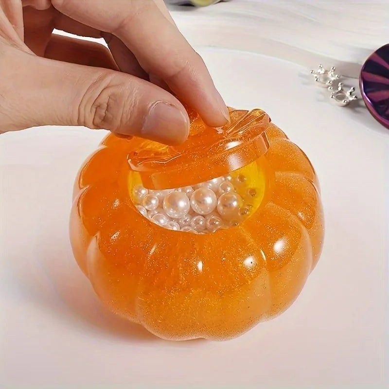 Pumpkin Silicone Mold – Halloween Resin Jar, Candle & Craft Silicone Craft Mold Babs