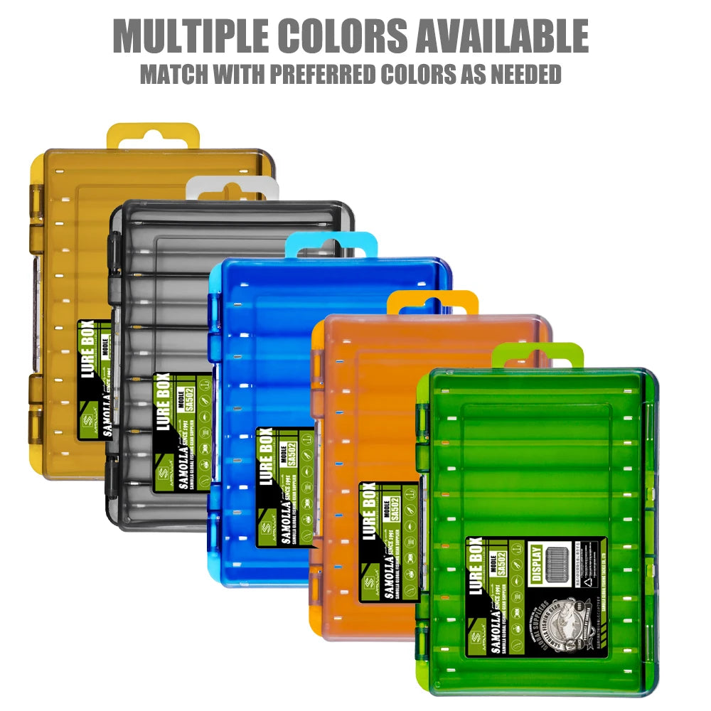 Double-Sided Fishing Tackle Box – Lure & Hook Organizer Fishing Tackle Box Babs