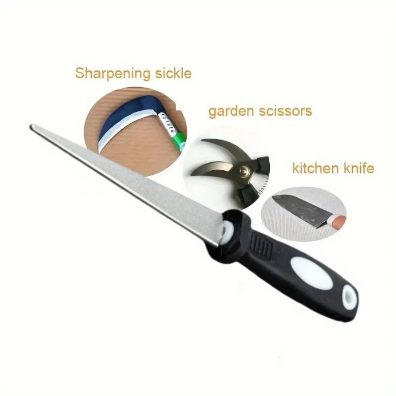 Diamond Coated Sharpening File – Knives, Scissors & Garden Tools Sharpening File Babs