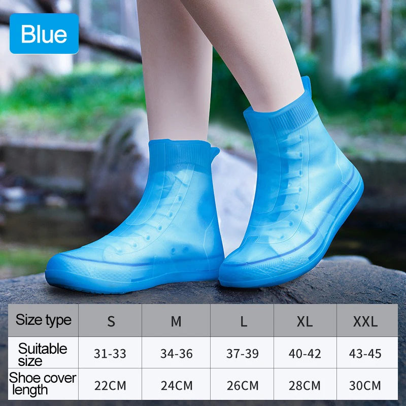 Reusable Silicone Waterproof Shoe Covers | Rain Protectors Waterproof Shoe Covers Babs