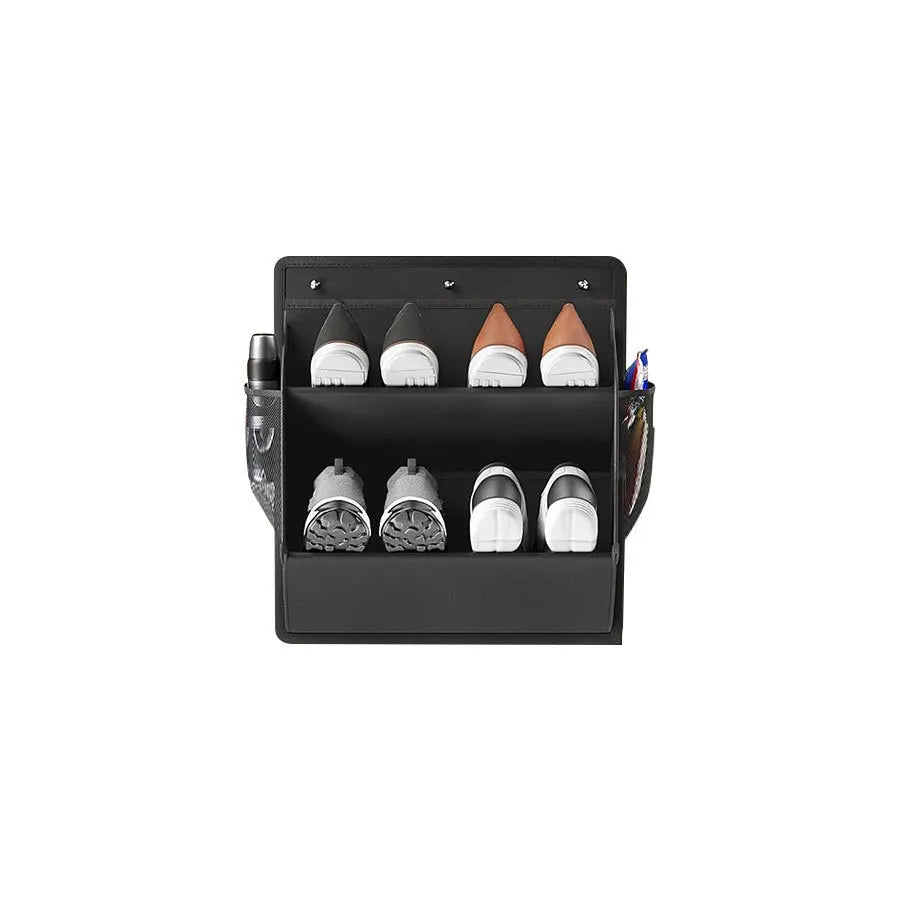Over-the-Door Shoe Organizer – Large Pocket Hanging Rack Shoe Organizer Babs Black